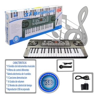 CANDA OYUNCAK Elektronik Piano 37 tuşlu Mikrofonlu