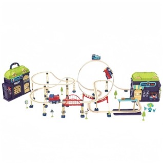 SEHER Demiryolu Oyuncak Trenler 1:5 Montaj Alanı 147 Parça