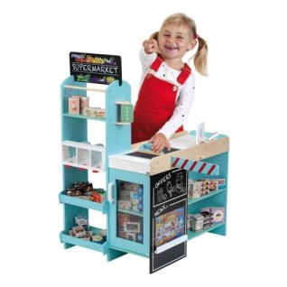 SMOBY Klein Toys Ahşap Süpermarket Oyun Seti