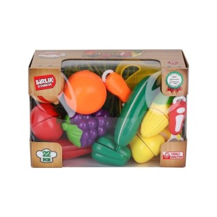 BİRLİK 22 Parça Oyuncak Meyve Sebze Kesme Seti
