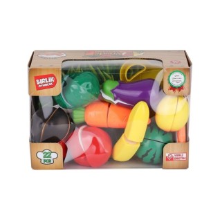 BİRLİK 22 Parça Oyuncak Meyve Sebze Kesme Seti