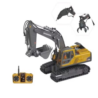SEHER Uzaktan Kumandalı Metal Alaşımlı Mühendislik Serisi Excavator 14 Kanallı