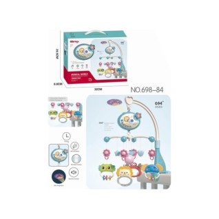 CANDA OYUNCAK Işıklı Müzikli Bebek Dönencesi Mavi