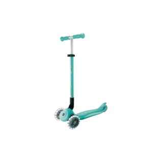 GLOBBER Elite Deluxe Işıklı Scooter - Koyu Mint