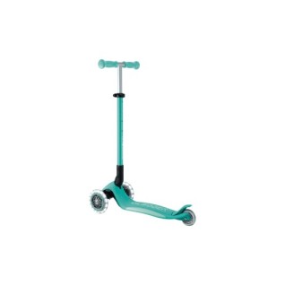 GLOBBER Elite Deluxe Işıklı Scooter - Koyu Mint