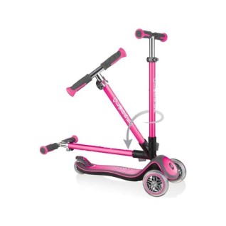 GLOBBER Elite Deluxe Scooter - Pembe