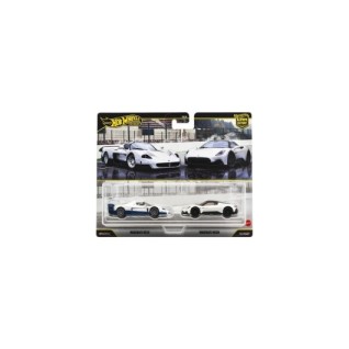 MATTEL Hot Wheels 1:64 Hot Wheels Premium Car Culture 2'li Paket Maseratı MC12 - Maseratı MC20