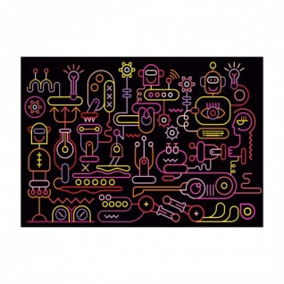 KS 1000 Parça Robot Atölyesi Puzzle 