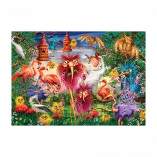 KS 1000 Parça Puzzle Ugly Birds 