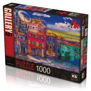 KS Night Without The Moon 1000 Parça Puzzle 