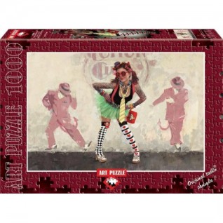 ART PUZZLE Şeytan Mı? Melek Mi? 1000 Parça Puzzle