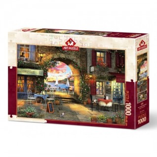 ART PUZZLE Sahil Restaurant 1000 Parça Puzzle