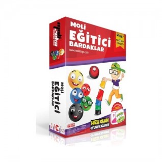 MOLİ TOYS Eğitici Pratik Bardaklar, Zeka ve Strateji Oyunu 